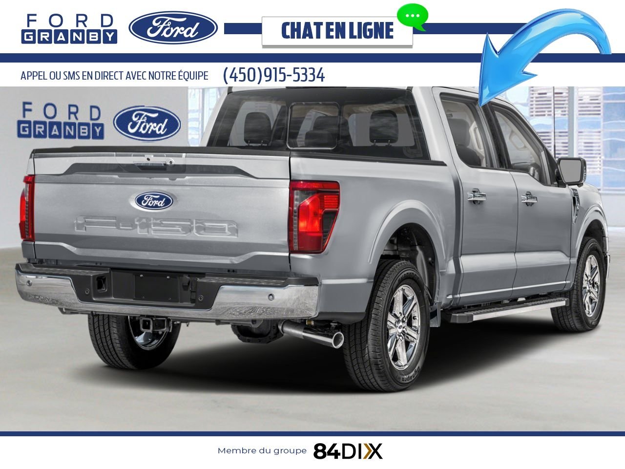 Ford F-150 2025 Argent emblématique métallisé Granby - photo #2