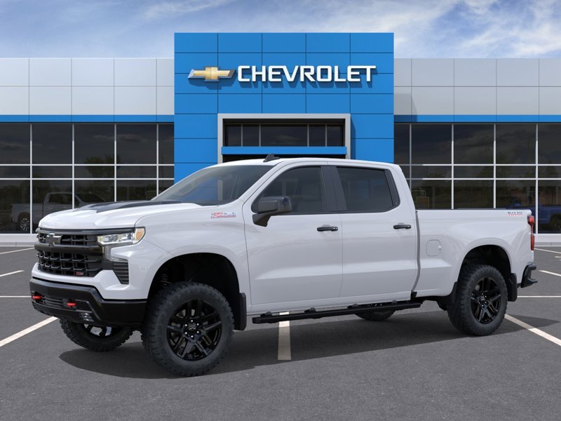 CHEVROLET Silverado 1500 K1500 SILVERADO CREW CAB LT TRAIL BOSS STD/BOX (2LT) 2026 BLANC SOMMET Rivière-du-Loup - photo #1