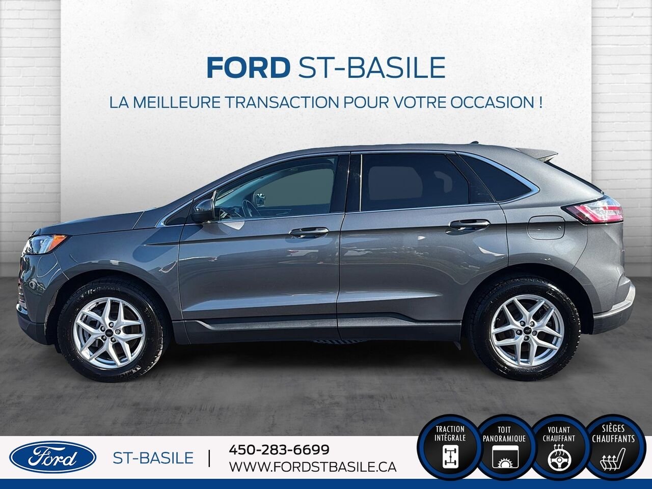 2024 Ford EDGE Grey Saint-Basile-le-Grand - photo #2