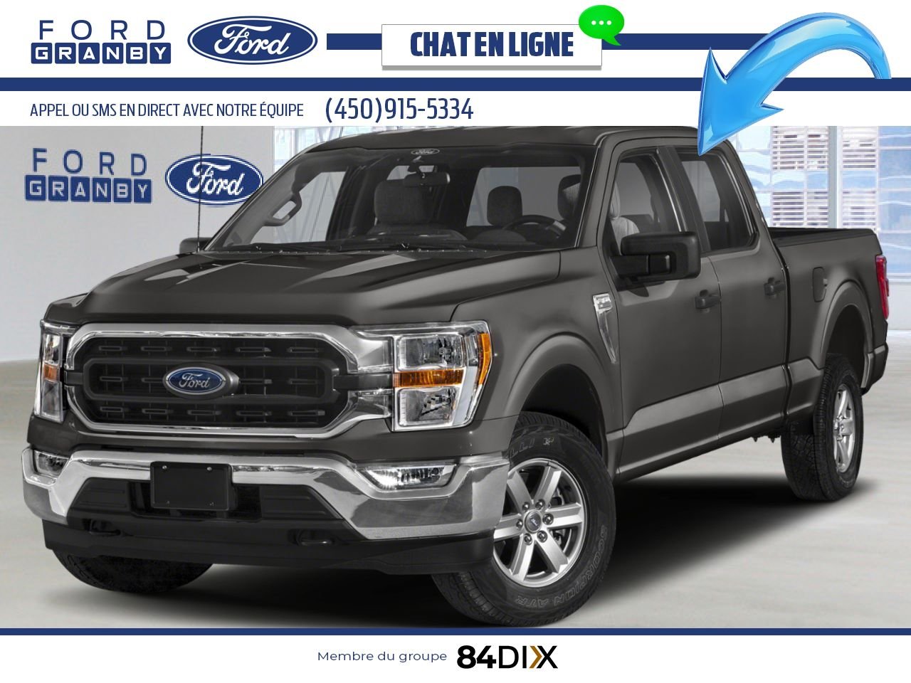 2023 Ford F-150 Grey Granby - photo #0