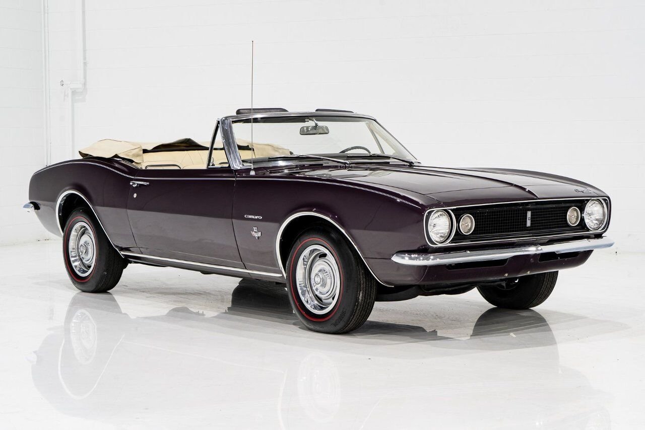 1967 Chevrolet Camaro PRIX EN USD Convertible Beautifully presented from former Restoration Purple Montreal - photo #46