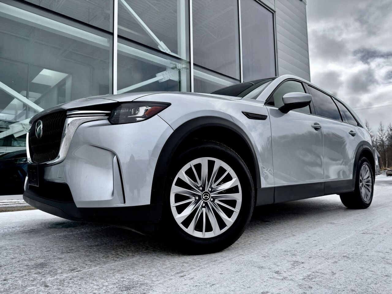 Mazda CX-90 hybride léger 2024 Argent Notre-Dame-des-Prairies - photo #2
