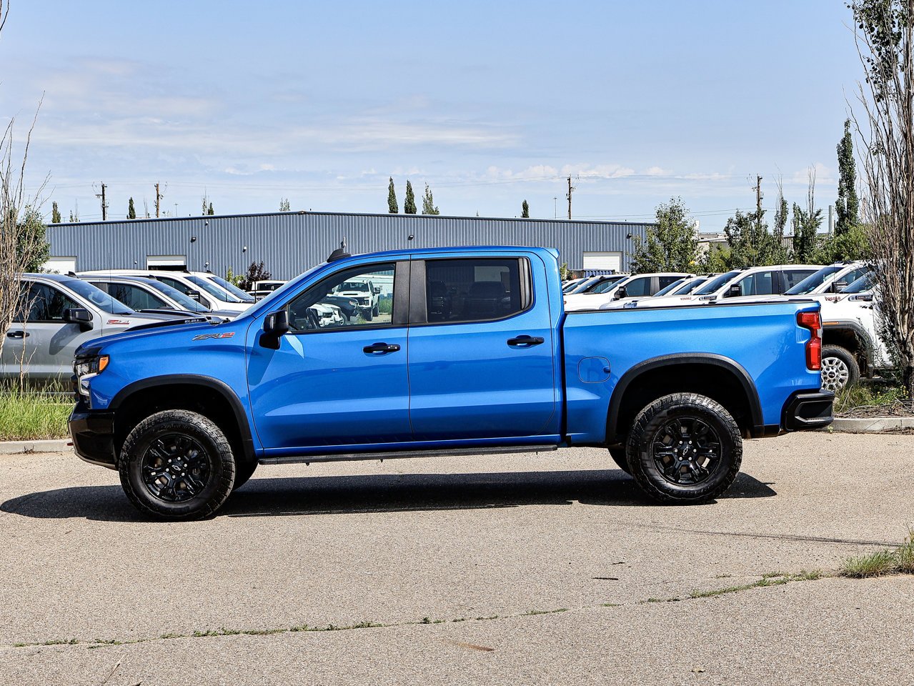 2022 Chevrolet Silverado 1500 4WD Crew Cab 147 ZR2 Blue Sherwood Park - photo #9