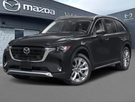 2026 Mazda CX-90 MHEV GT TI, 7 PASSAGERS, BANQUETTE, COMMANDE AU VOLANT Jet Black Mica