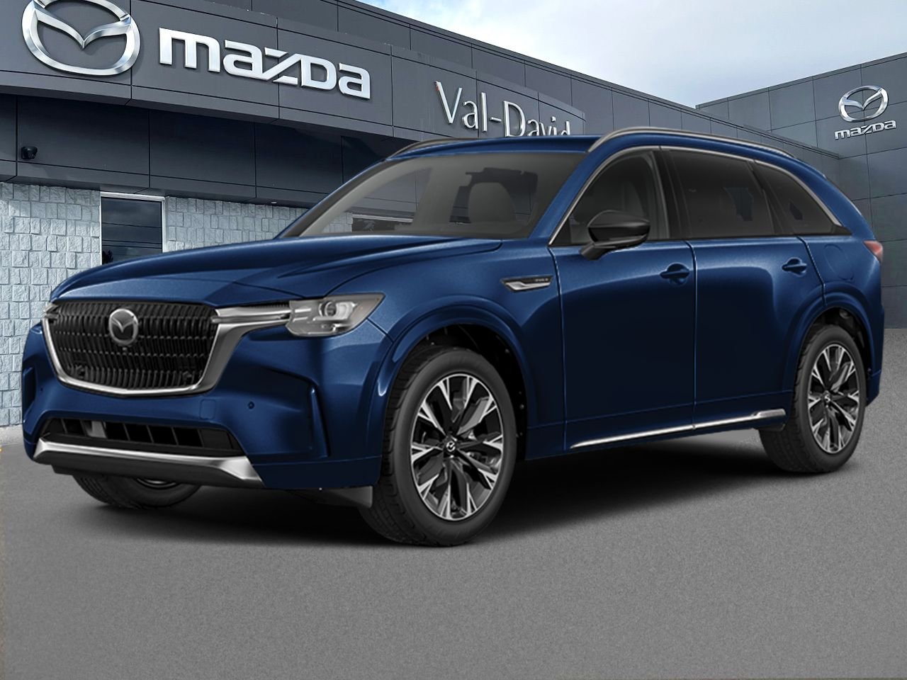 2026 Mazda CX-90 PHEV Signature TI Deep Crystal Blue Mica Val-David - photo #0