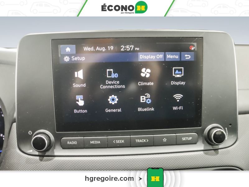 Hyundai Kona 822441 | Preferred AWD GR ÉLEC A/C BLUETOOTH CAMÉRA MAGS 2022 Blanc Laval - photo #15