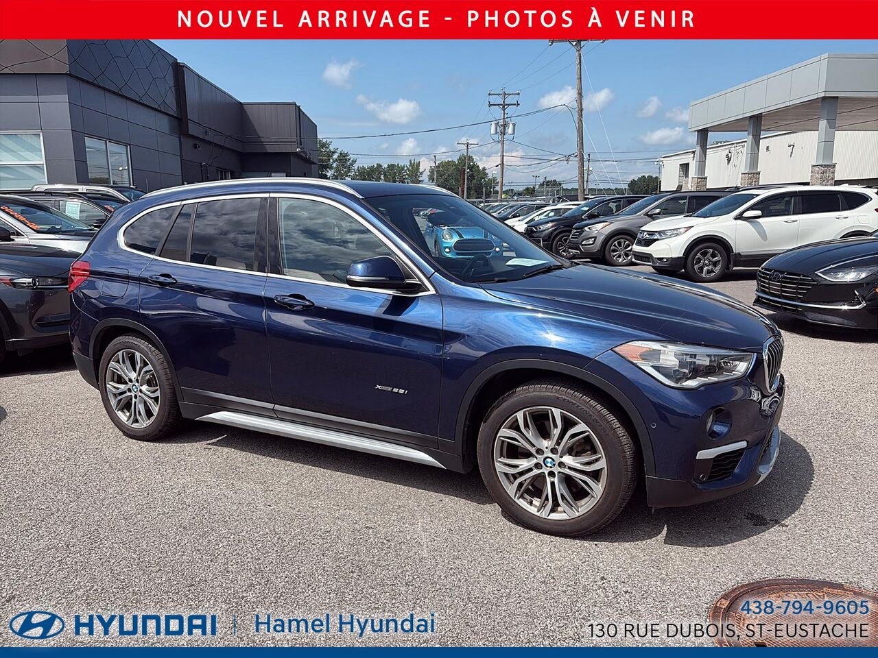 2016 BMW X1 Blue Saint-Eustache - photo #1