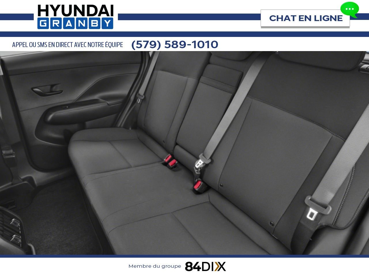 HYUNDAI Kona électrique 2026 Cybergris Granby - photo #12