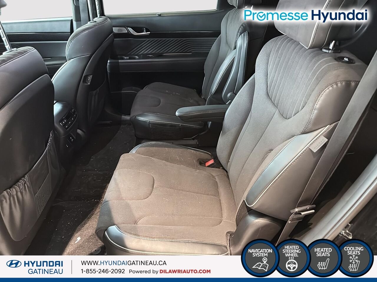 2025 Hyundai Palisade Ultimate Calligraphy *** BLACK EDITION , toute equipe , bas millage *** Black Ottawa & Gatineau - photo #7