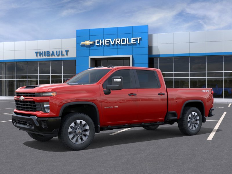 CHEVROLET Silverado 2500HD Custom cabine multiplace 4RM 159 po 2026 ROUGE ARDENT Sherbrooke - photo #1