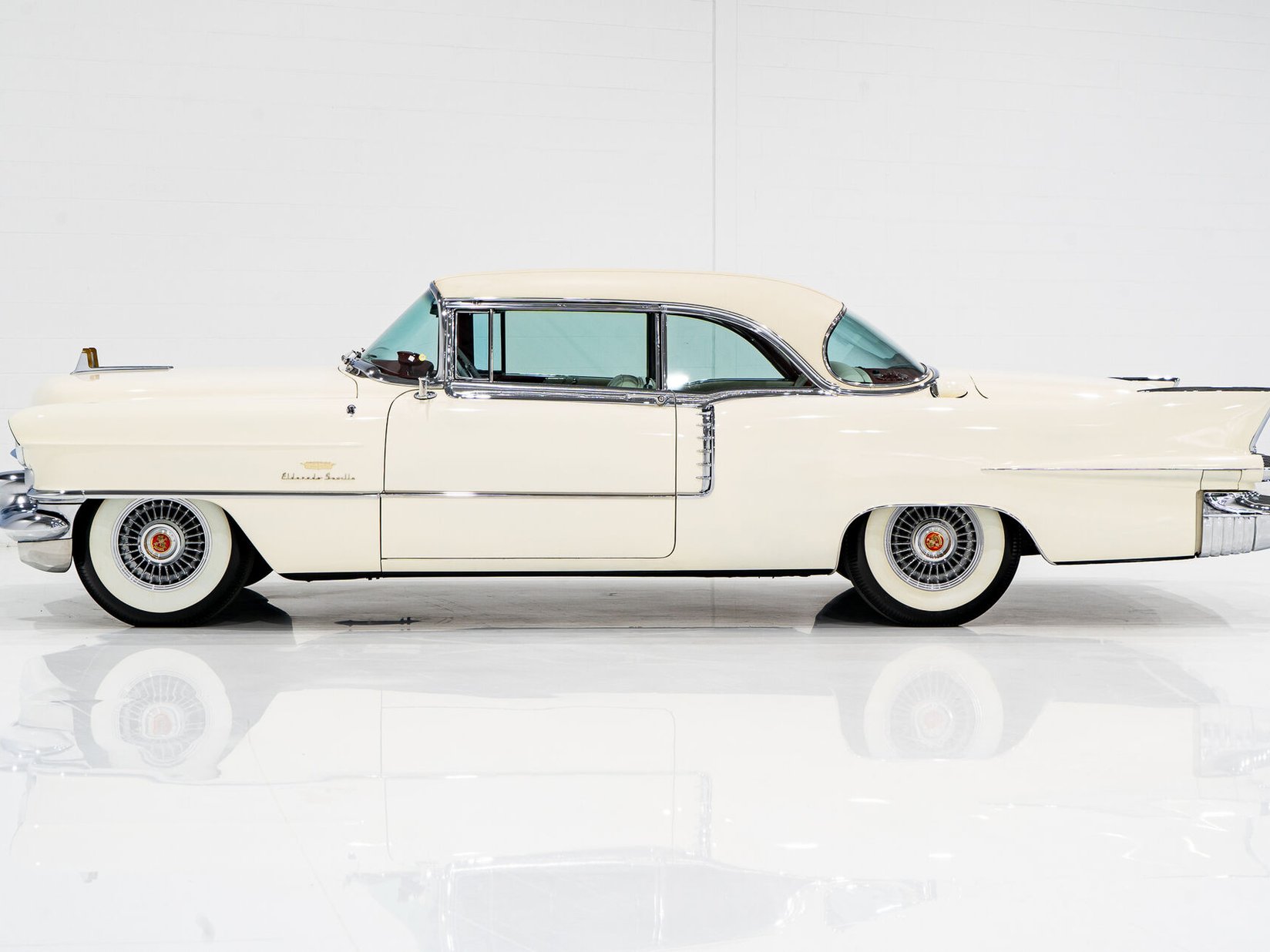 Cadillac Eldorado Seville With Factory A/C | PRIX EN USD 1956 Blanc Montréal - photo #24