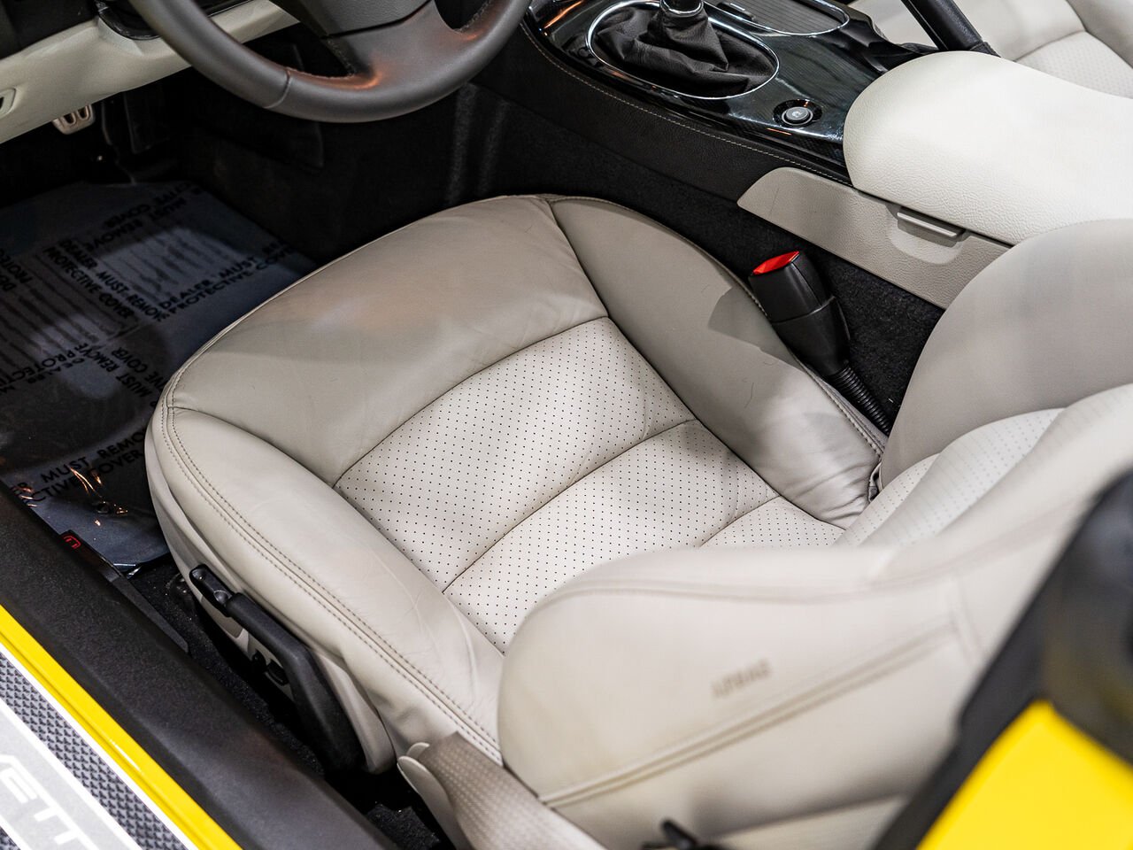 2008 Chevrolet Corvette With only 900km (563mi) From new with window sticker Yellow Kirkland - photo #51