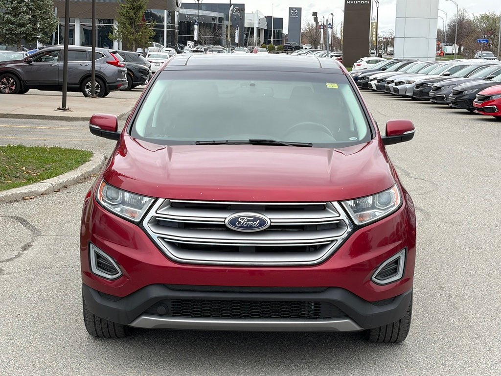 2017 Ford Edge 4dr SEL AWD Red Gatineau - photo #1