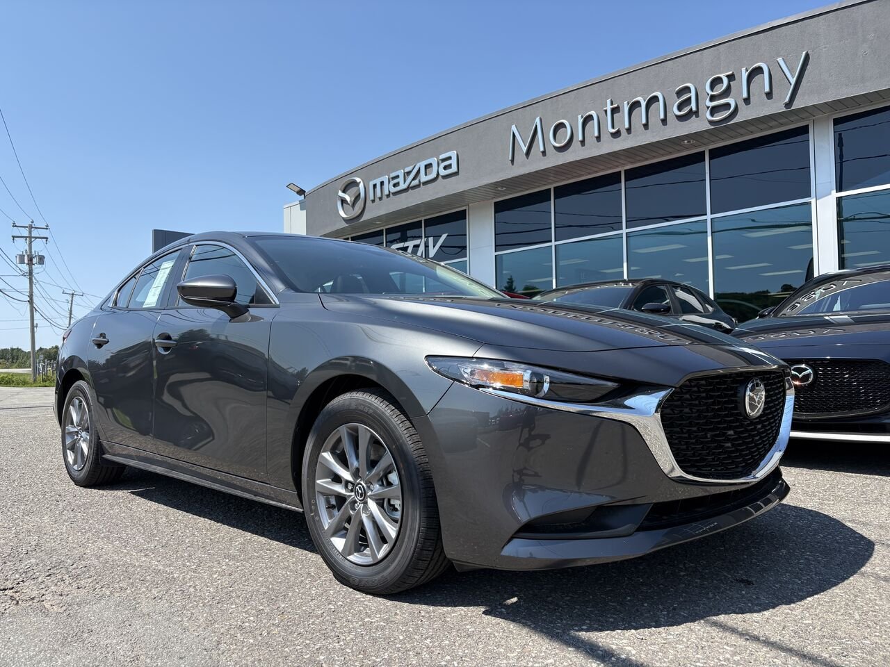 2026 MAZDA Mazda3 GS TI i-ACTIV Machine Grey Metallic Montmagny - photo #0