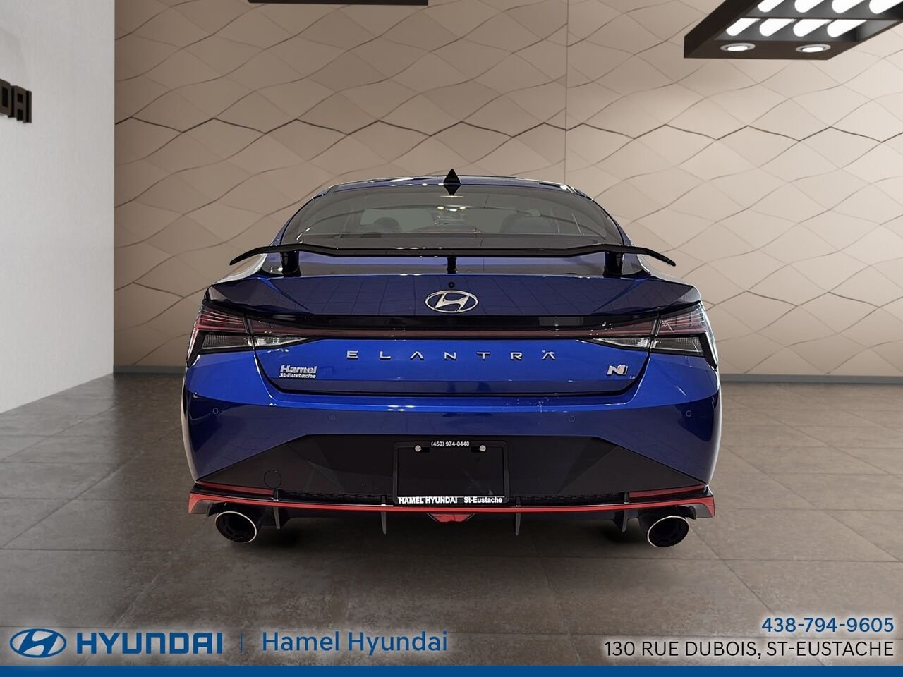2023 Hyundai Elantra N Blue Saint-Eustache - photo #3