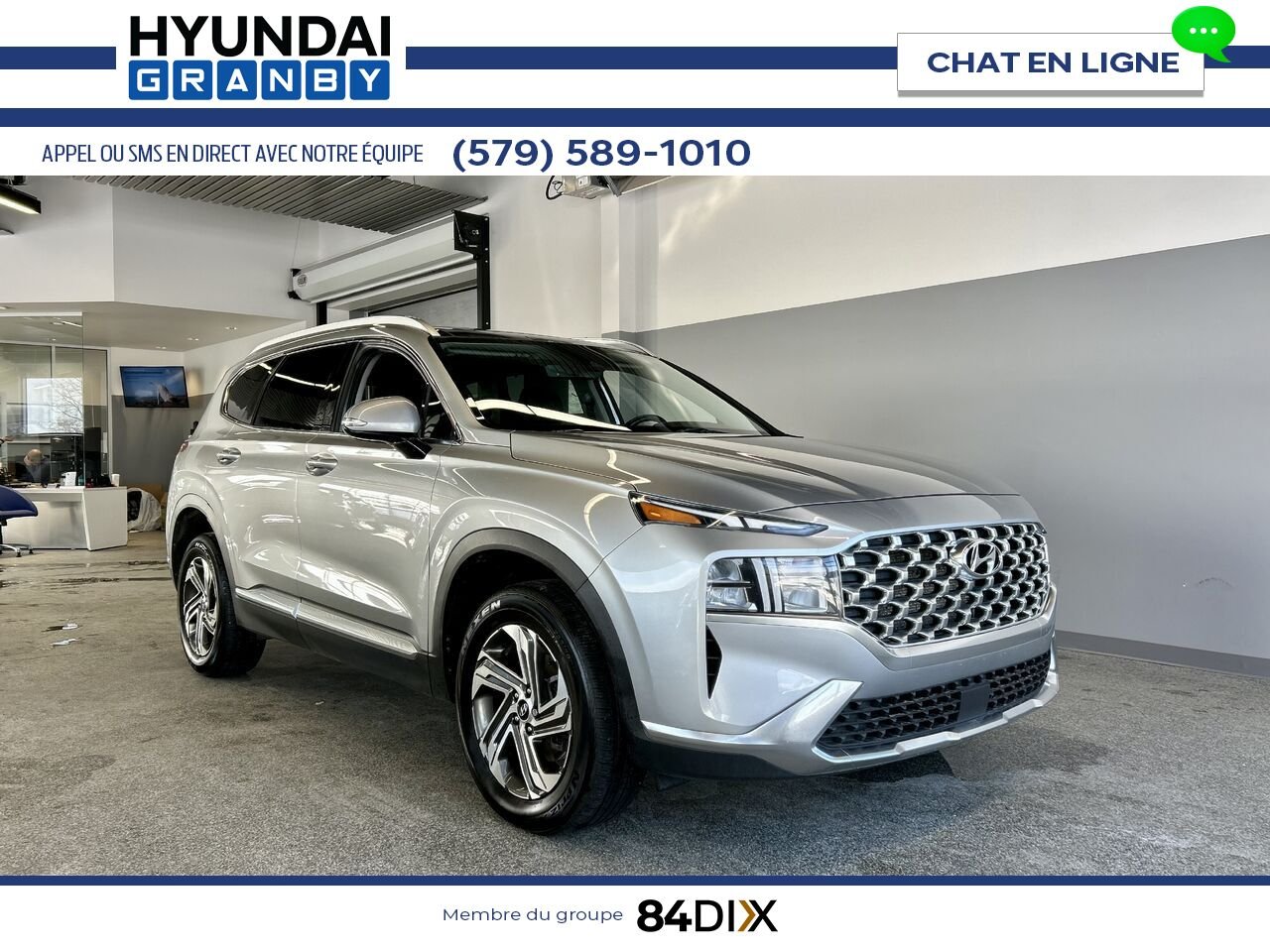 2022 Hyundai Santa Fe Silver Granby - photo #0