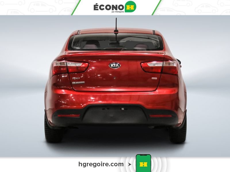 Kia Rio 730364 | LX GR ÉLEC 2015 Rouge Laval - photo #6