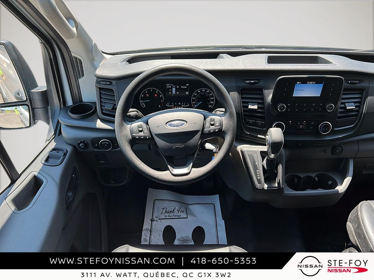 2024 Ford Transit TOIT HAUT TRACTION INTEGRALE White Ste-Foy - photo #13