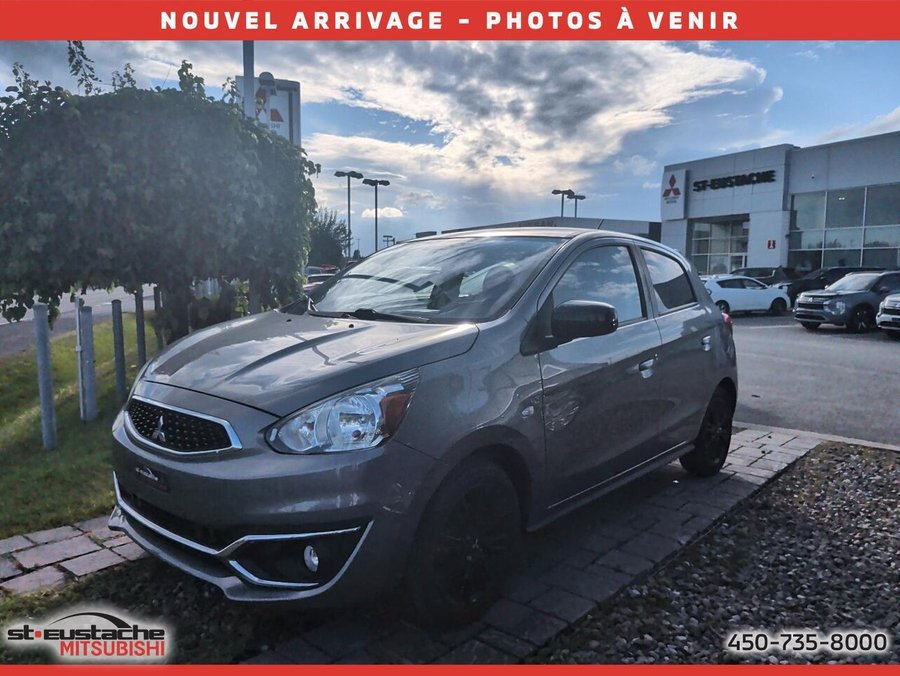 Mitsubishi Mirage ES Limited-automatique-camera de recul-ecran tactile-carplay 2019 Gris