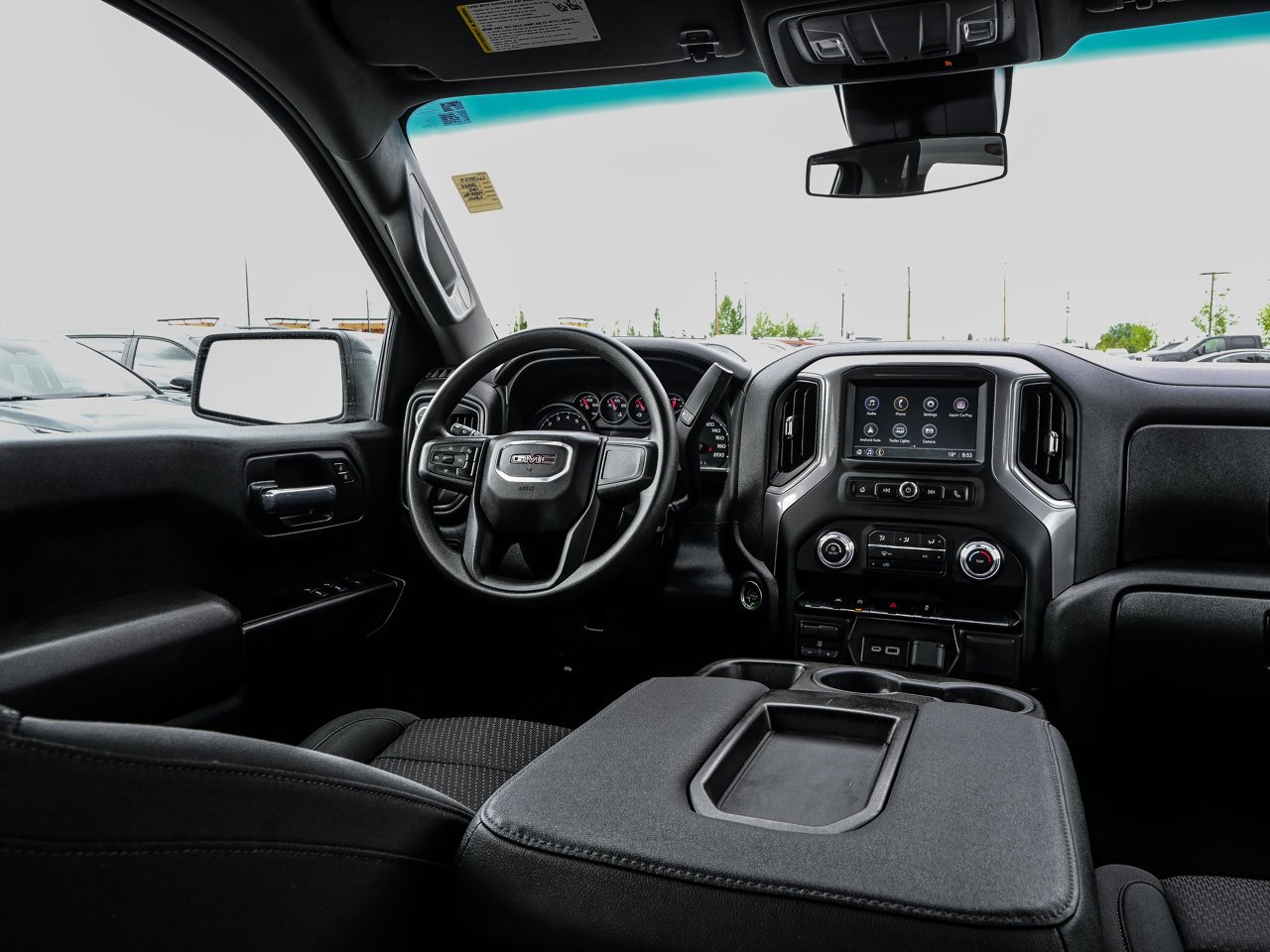 2023 GMC Sierra 1500 4WD Crew Cab 147 Pro White Sherwood Park - photo #28