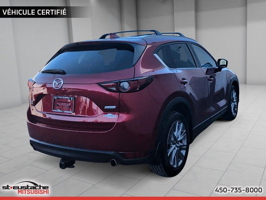Mazda CX-5 GT TURBO AWD-CUIR-SIÈGES ET VOLANT CHAUFFANTS- TOIT OUVRANT-BLUETOOTH 2019 Rouge