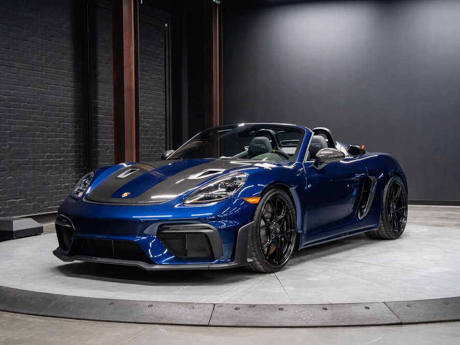 2025 Porsche 718 Spyder 2025 Blue