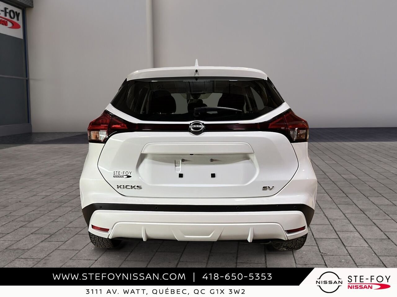 2024 Nissan Kicks SV TA White Ste-Foy - photo #2