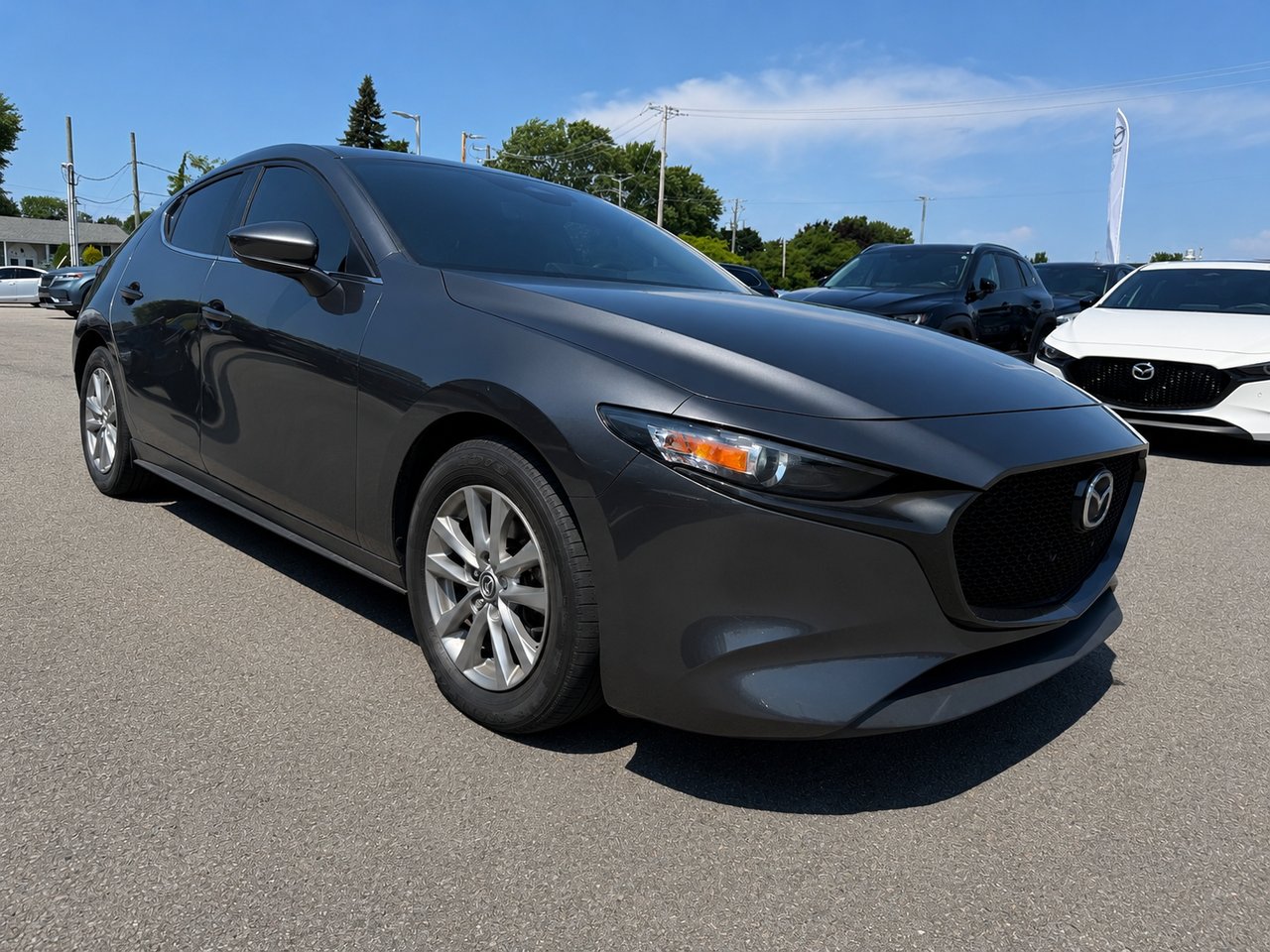 2024 MAZDA 3 sport GS luxury Grey Châteauguay - photo #3
