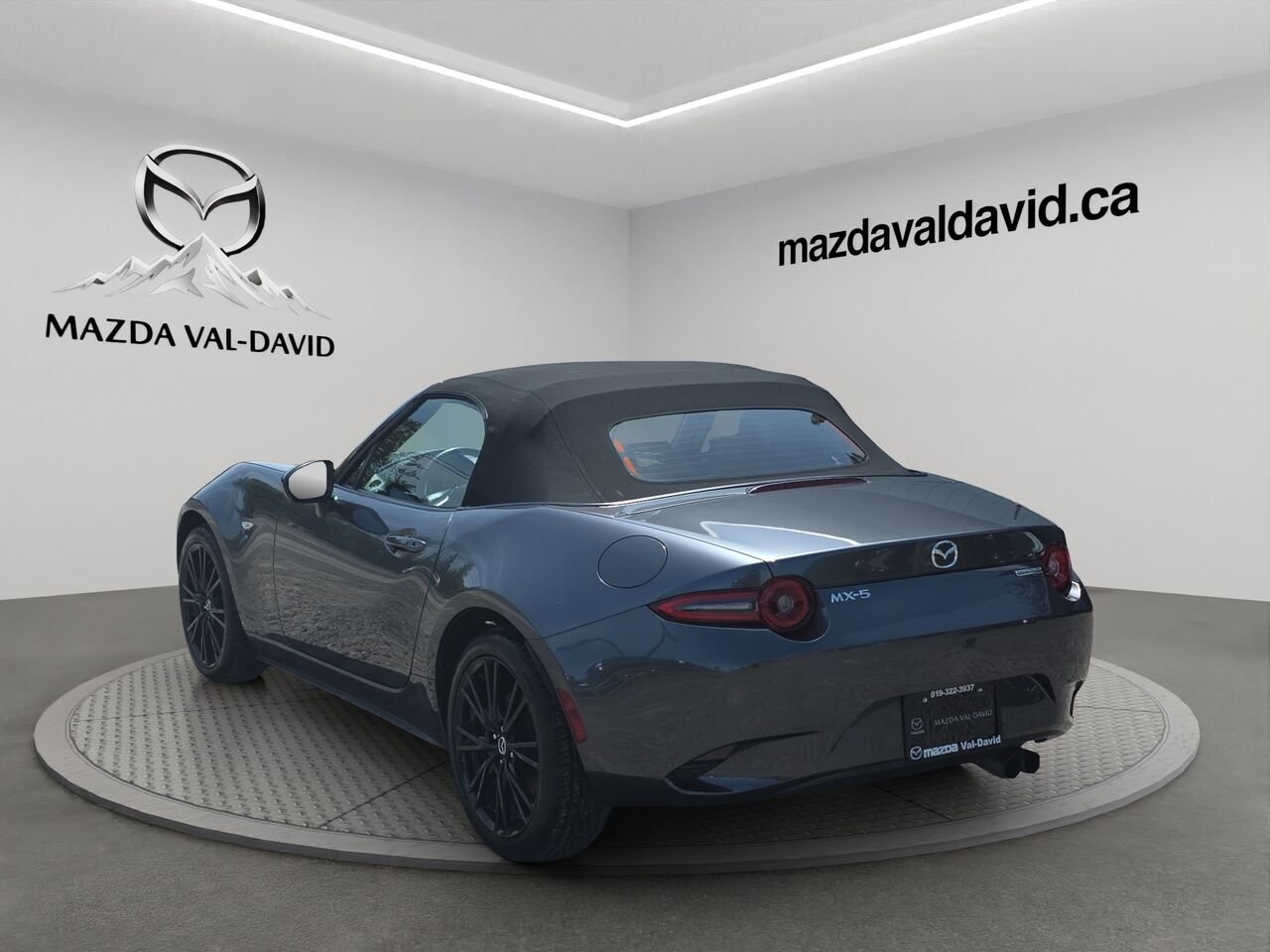 Mazda MX-5 GS BM, NAVIGATION, CAMÉRA DE RECUL, DÉCAPOTABLE 2024 Gris Val-David - photo #17