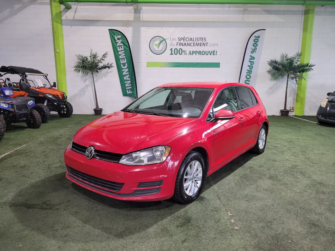 2016 Volkswagen Golf Red  - photo #1