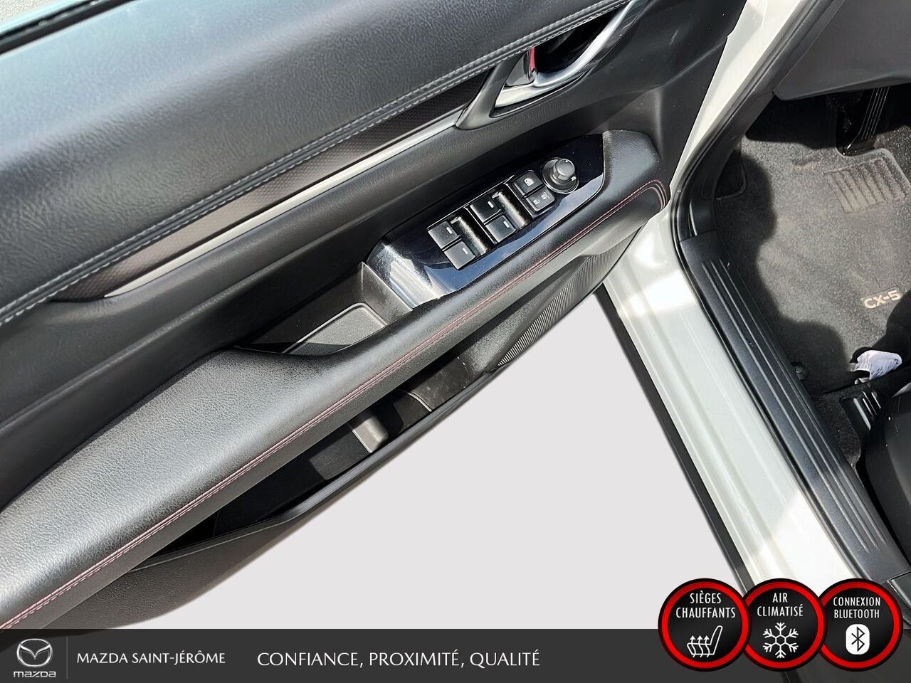 2022 Mazda CX-5 Édition Kuro | TOIT OUVRANT | CUIR | AWD | White Saint-Jérôme - photo #12