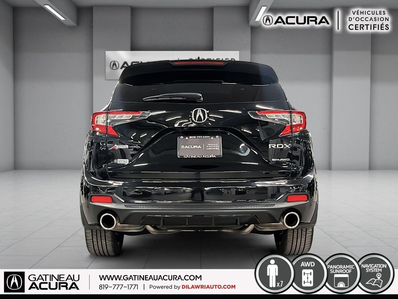 2023 Acura RDX A-Spec SH-AWD Black Gatineau - photo #15