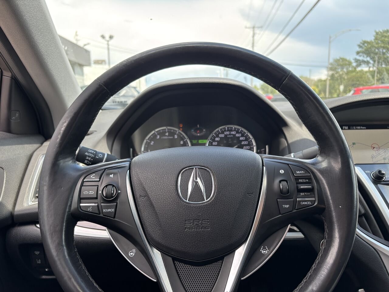 2015 ACURA TLX TECH V6 Tech berline 4 portes SH-AWD Red Montmagny - photo #16