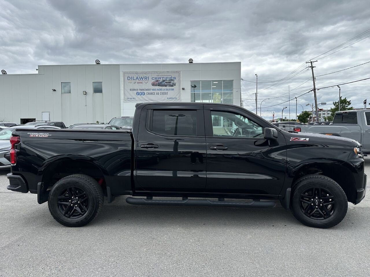 CHEVROLET SILVERADO LTD K1500 LT TR LT Trail Boss cabine multiplace 4RM 147 po 2022 Noir Ottawa & Gatineau - photo #27