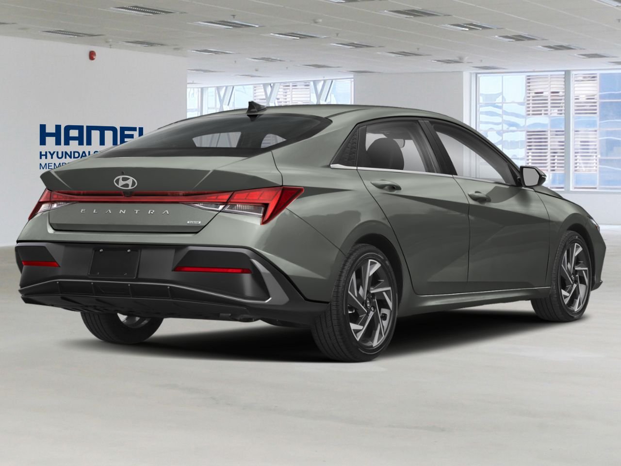 2026 Hyundai Elantra Hybrid Amazon Grey Saint-Eustache - photo #2