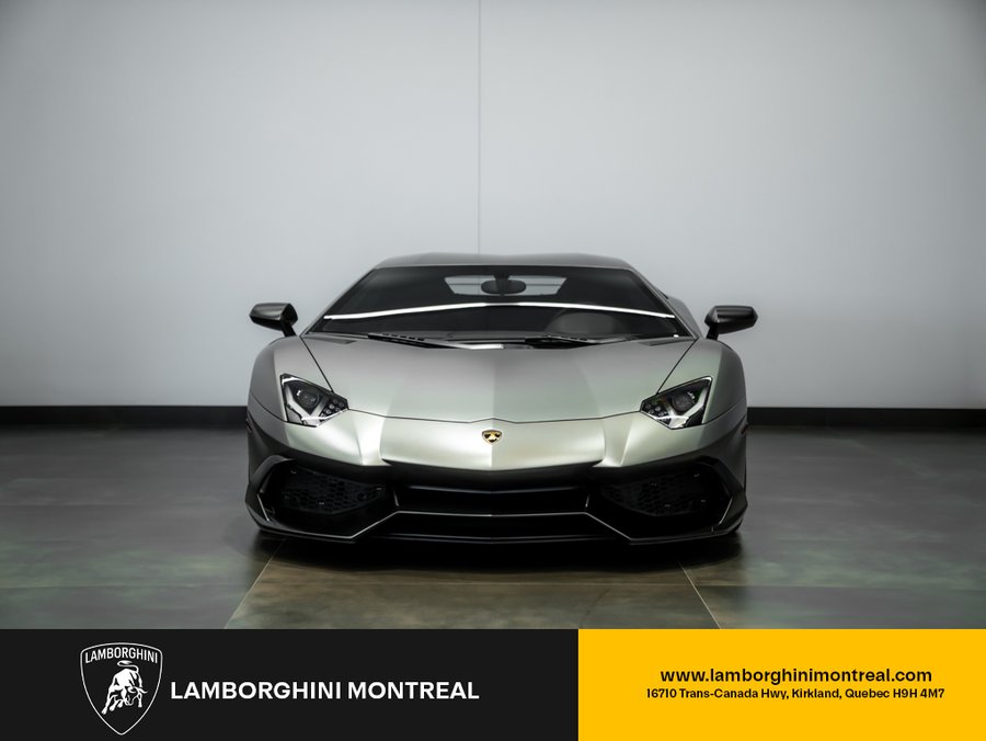 Lamborghini Aventador LP720-4 50th ANNIVERSARIO 9776 MILES 2014 Gris