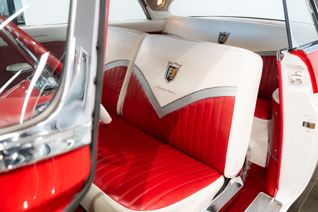 1955 Chrysler New Yorker PRIX IN USD St.Regis | CAR IN MILES Red Montreal - photo #15