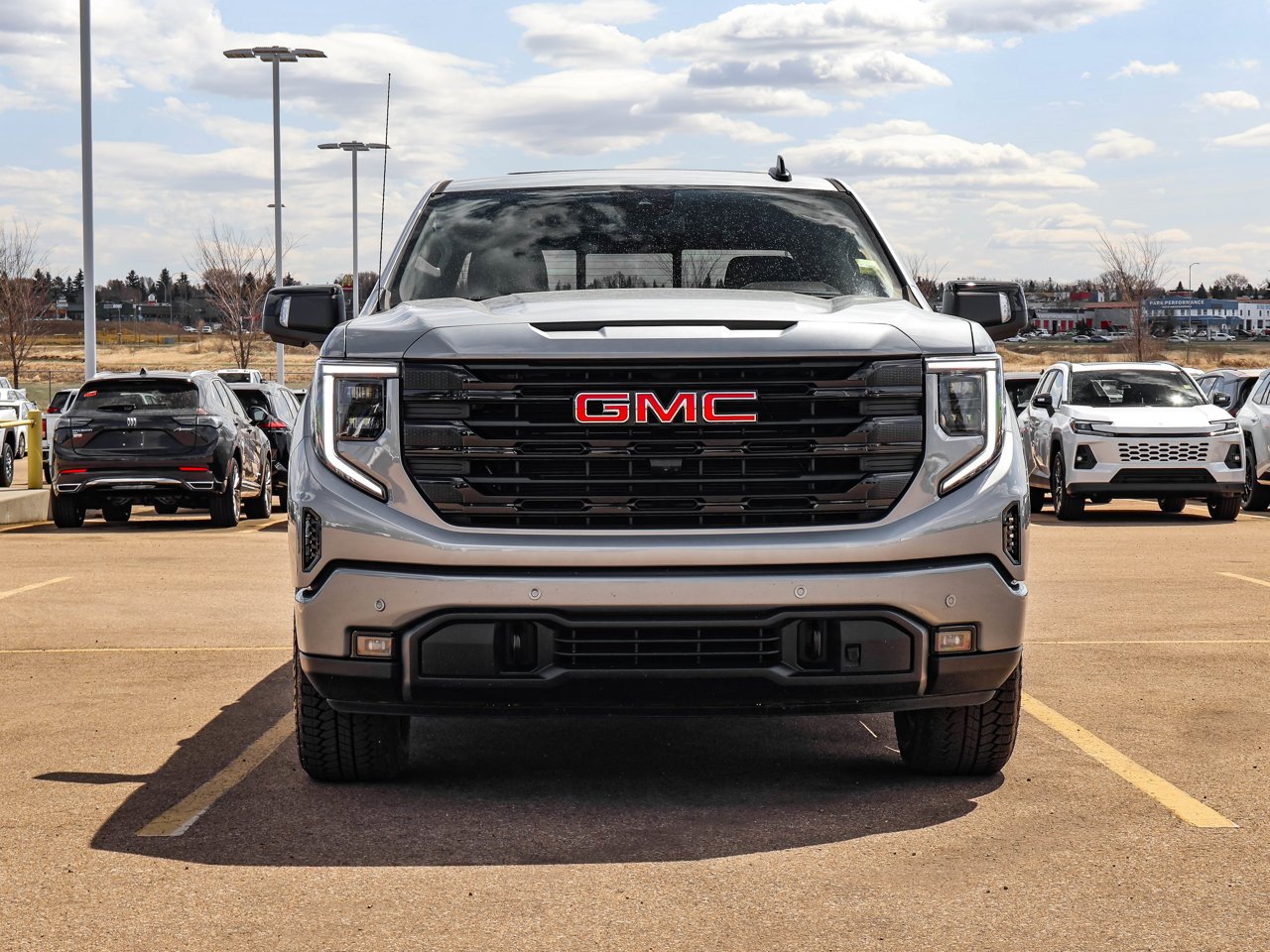 2026 GMC Sierra 1500 4WD Crew Cab 157 Elevation Grey Sherwood Park - photo #2