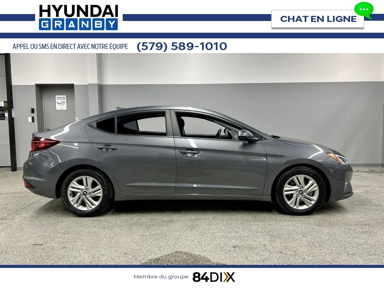 2020 Hyundai Elantra Grey Granby - photo #8