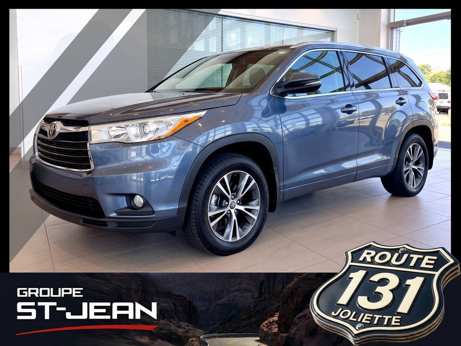 Toyota Highlander 2016 2016 Bleu