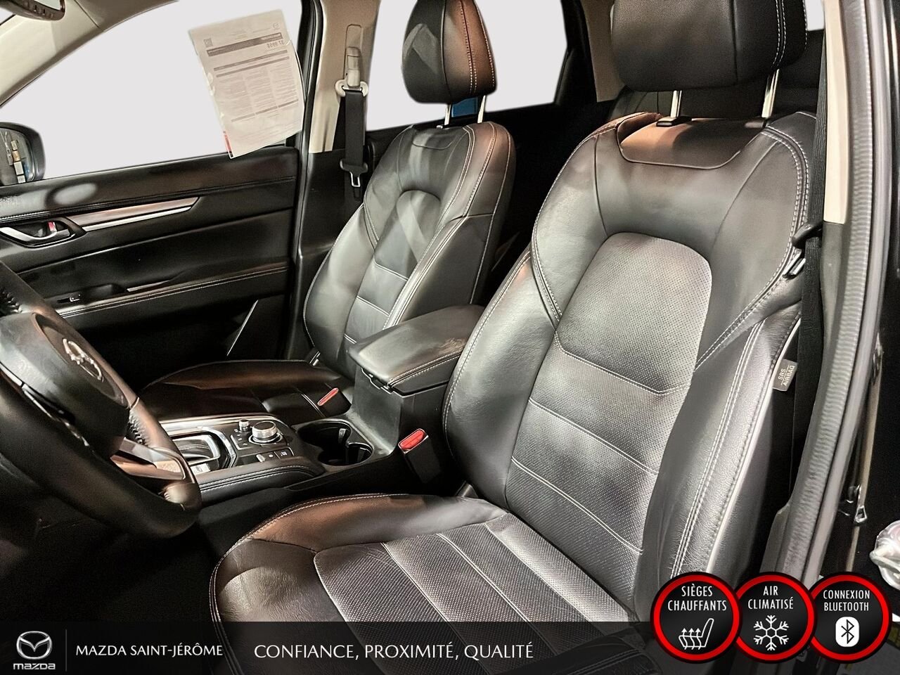 2025 Mazda CX-5 GT | TOIT OUVRANT | CUIR | AWD | Black Saint-Jérôme - photo #17