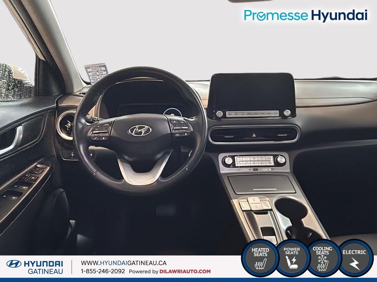 2023 Hyundai Kona Electric White Gatineau - photo #8