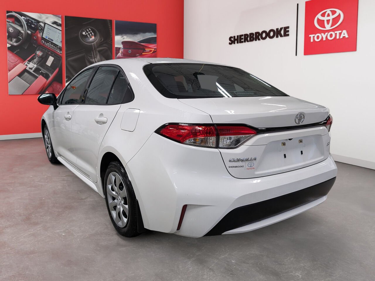 2022 Toyota Corolla 5YFBPMBE6NP352615 White Sherbrooke - photo #5