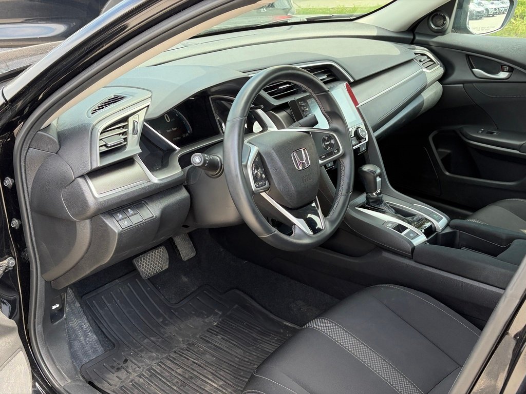 2021 Honda Civic Sedan EX Black Gatineau - photo #10