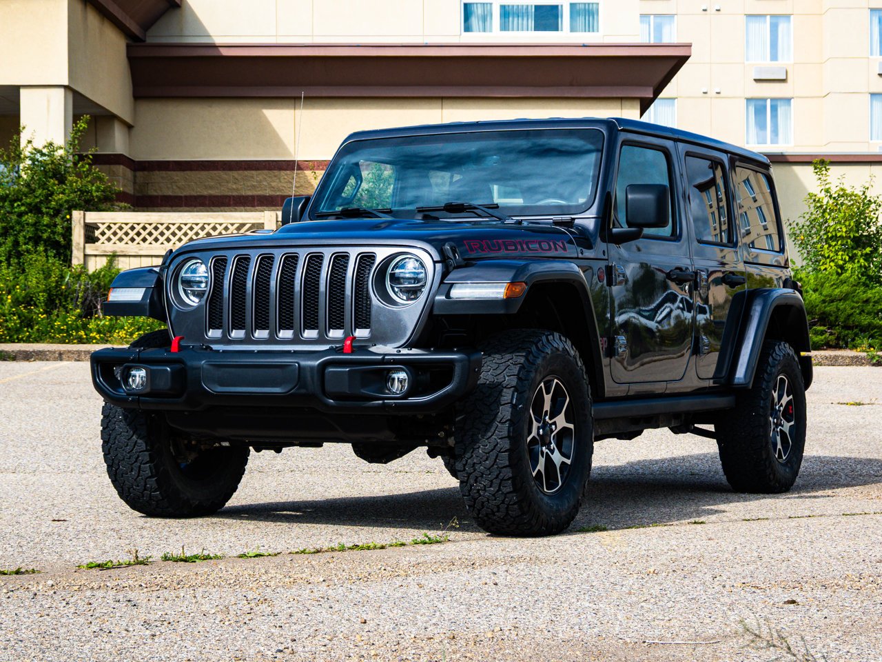 2018 Jeep Wrangler Unlimited Rubicon 4x4 Grey Sherwood Park - photo #3