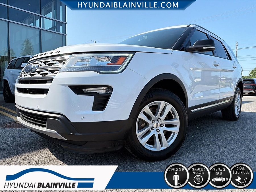 2018 Ford Explorer 2018 White