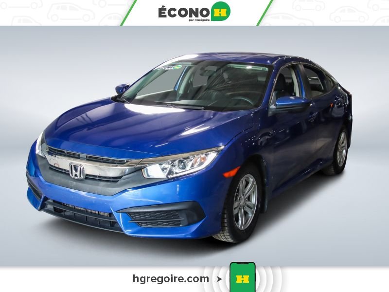 Honda Civic 2018 Bleu Laval - photo #2