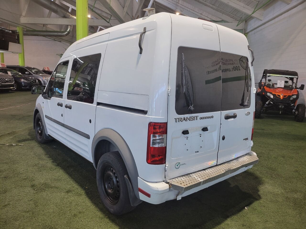 Ford Transit Connect 2012 Blanc Longueuil, - photo #3