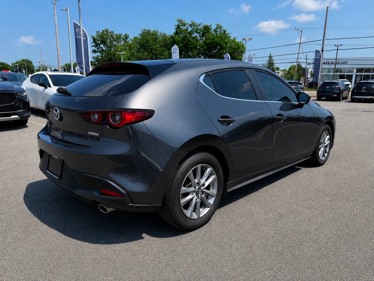 2024 MAZDA 3 sport GS luxury Grey Châteauguay - photo #4