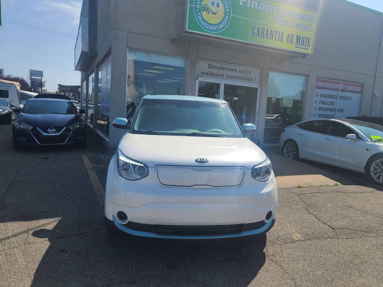 Kia Soul EV 2018 Blanc Longueuil, - photo #7